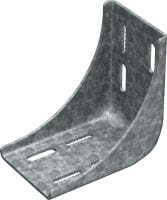 Zesílený úhelník MT-C-GL A OC Nastavitelný vyztužený zesílený úhelník pro masivní konstrukce MT vystavené 3D zatížení, pro venkovní použití s nízkým stupněm znečištění