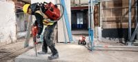 Dutý vrták TE-YD (SDS Max) Špičkový dutý vrták SDS Max (TE-Y) pro prakticky bezprašné vrtání do betonu Použití 3