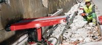 Equidist kotouč stěnové pily SPX MCL (60H: pro pily Hilti a Husqvarna®) Extra prémiový kotouč pro stěnové pily (15 kW) pro vysokou rychlost řezání a delší životnost v železobetonu (upínání 60H je kompatibilní se stěnovými pilami Husqvarna®) Použití 3