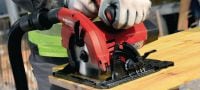 Okružní pila SC 55W Okružní pila s maximální hloubkou řezání 55 mm Použití 1