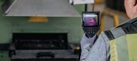 PT-C Termokamera Infračervená kamera s termálním zobrazováním pro kontrolu elektrických, instalatérských, potrubních a vzduchotechnických instalací Použití 1