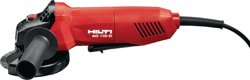 Úhlová bruska AG 115-D Úzká úhlová bruska 850 W (230 V), 700 W (100–110 V) s bezpečnostním spínačem, pro kotouče do 115 mm