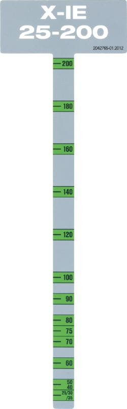 Izolační příchytka X-IE 6 Izolační příchytky pro připevňování minerální vlny a EPS, XPS, PIR, PUR, dřevité vlny, cementovláknitých desek na měkký i tvrdý beton, zdivo a ocel