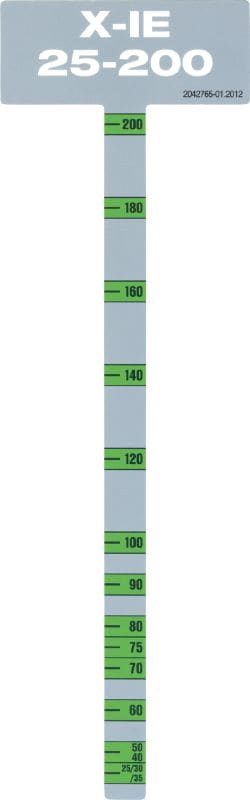 Izolační příchytka X-IE 6 Izolační příchytky pro připevňování minerální vlny a EPS, XPS, PIR, PUR, dřevité vlny, cementovláknitých desek na měkký i tvrdý beton, zdivo a ocel