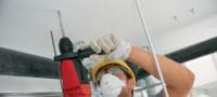 Vrtací kladivo TE 2 Kompaktní vrtací kladivo SDS Plus se dvěma režimy a pistolovou rukojetí na příklepové vrtání a vrtání bez příklepu Použití 3