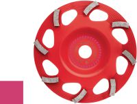 Diamantový brusný hrnec SPX pro odstraňování nátěrů (pro DG/DGH 150) Vysoce kvalitní diamantový brusný hrnec pro diamantový brousící stroj DG/DGH 150, k odstraňování všech typů tenkých povrchových vrstev, jako například nátěrů a lepidel