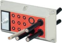 Kabelové moduly CFS-T S (STRF) Moduly k utěsňování kabelů v průjezdových rámech, které procházejí rozvaděči