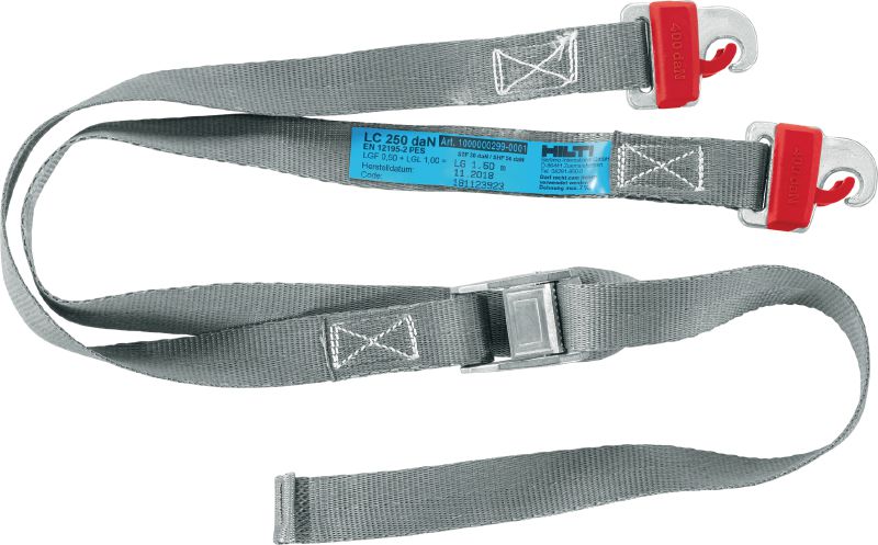 Upevňovací popruh 1,50 m LC 250 daN sest 