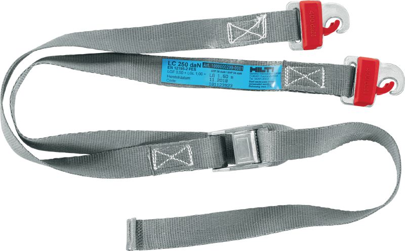 Fastening strap 1,50 m LC 250 daN sestav 