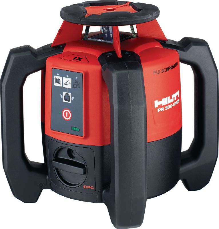 Venkovní rotační laser PR 300-HV2S Venkovní rotační laser pro horizontální vyrovnávání a vertikální srovnávání, sklony a pravé úhly