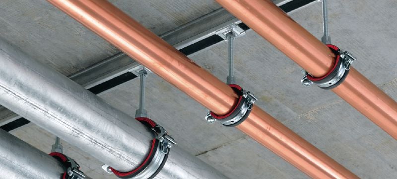 Upevňovací šroub do betonu HUS3-P 6 Univerzální upevňovací šroub s plochou hlavou (uhlíková ocel) Použití 1