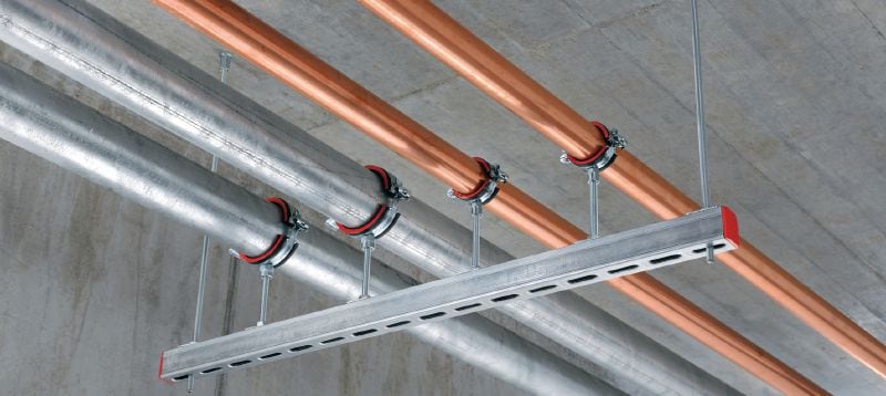 Upevňovací šroub do betonu HUS3-I 6 Vynikající vlastnosti upevňovacího šroubu pro rychlejší trvalé upevnění do betonu (uhlíková ocel, vnitřně vícezávitová hlava) Použití 1