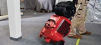 Čistič vzduchu AIC 1000 Výkonný a lehký čistič vzduchu k zachycování částic přenášených vzduchem při stavebních pracích Použití 1