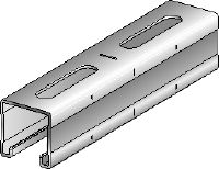 Nosník MQ-41-F Žárově pozinkovaný (HDG – Hot-Dip Galvanized) dvojitý montážní nosník MQ pro střední zatížení