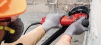 Bruska na beton DGH 130 Bruska na beton, pro broušení betonu a dokončovací práce na površích betonových stěn Použití 4