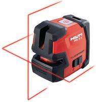 Liniový laser PM 2-L Multi liniový laser se 2 liniemi pro nivelace, přenosy výšek a vytyčování s červeným paprskem