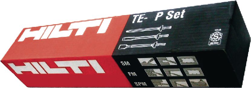 Sady sekáčů TE-TX Sady sekáčů s upínáním SDS Top (TE-T) pro elektrická bourací kladiva