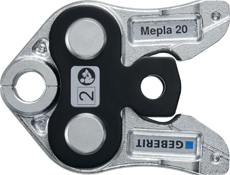 Lisovací čelisti na trubky NPR PS G Lisovací čelisti s profilem G do 50 mm. Kompatibilní se strojem na potrubní objímky Hilti NPR 32-A.