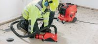 Úhlová bruska AG 230-24D 2400W úhlová bruska s bezpečnostním spínačem, otočnou rukojetí a uhlíkovým motorem s dlouhou životností, pro kotouče do 230 mm Použití 3