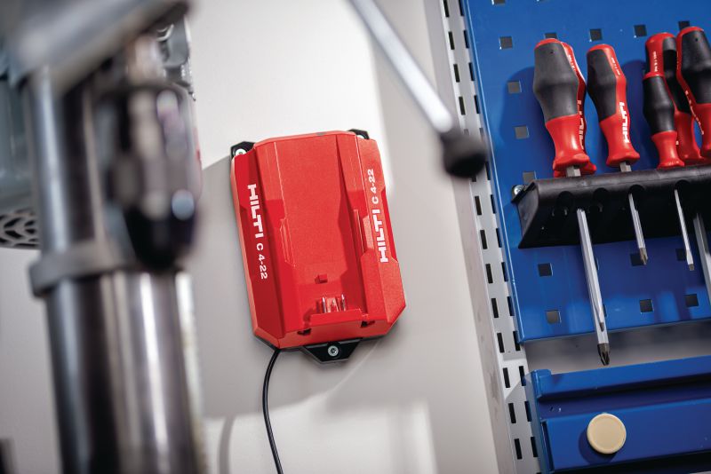 C 4-22 kompaktní nabíječka Nuron Kompaktní nabíječka na všechny akumulátory Hilti Nuron