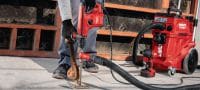 Vrtací kladivo TE 6-CL Výkonné vrtací kladivo SDS Plus (TE-C) s rukojetí ve tvaru D a s funkcí sekání Použití 1