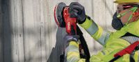 Akumulátorová bruska na beton DGH 130-22 Akumulátorová bruska na beton s bezuhlíkovým motorem na broušení betonových spár a úpravě povrchu (platforma akumulátoru Nuron) Použití 1