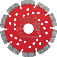 Univerzální diamantový kotouč SPX-SL Extra prémiový diamantový kotouč s technologií Equidist optimalizovaný na drážkování v různých základních materiálech