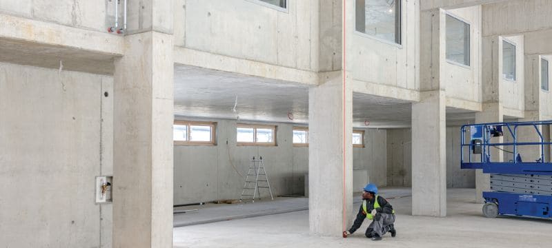 Laserový dálkoměr PD-S Snadno ovladatelný laserový dálkoměr na měření vzdáleností a ploch do 60 m Použití 1