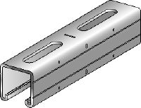 Nosník MQ-41/3 Galvanicky pozinkovaná podpěra nosníků MQ vysoká 41 mm a silná 3 mm pro střední zatížení