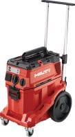 Vysavač VC 40M-X pro mokré/suché použití třídy M Vysavač prachu za mokra a za sucha s automatickým čištěním filtru, velkým zásobníkem a tlačnou rukojetí pro odsávání prachu a odstraňování kalu na stavbě – vysavač třídy M, nádrž 30 l
