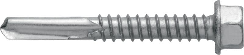 Samovrtné šrouby do kovu S-MD 05Z Samovrtný šroub (pozinkovaná uhlíková ocel) bez podložky k připevnění silných kovů k sobě (do 15 mm)