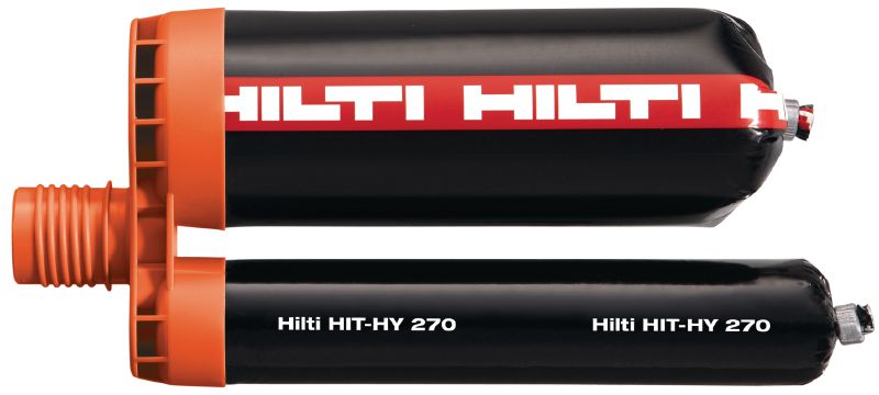Lepicí hmota HIT-HY 270 Prémiová vytlačovací hybridní lepicí hmota se schválením pro kotvení do dutého a pevného zdiva
