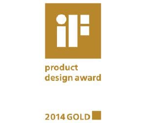                Tento produkt byl oceněn IF cenou za design „Gold“.            