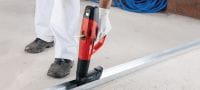 Hřeby do betonu (páskované) X-C MX Prémiové páskované hřeby pro připevňování k betonu pomocí prachem poháněných přístrojů Použití 3