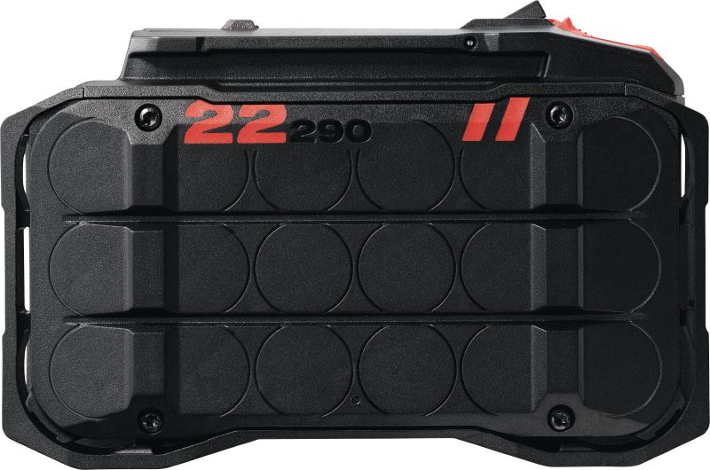 Akumulátor B 22-290 Nuron 22V Li-ion akumulátor s nejvyšší kapacitou, vyrobený k maximalizaci doby chodu těžkého nářadí Nuron