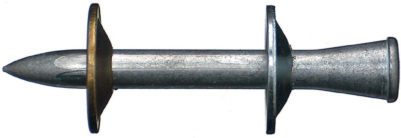 Hřeby pro připevňování plechů X-NPH2 Jednotlivé hřeby pro připevňování kovových roštů k betonu pomocí prachem poháněných přístrojů