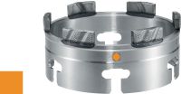 X-výměnný modul SPX-L do zdiva Extra prémiový X-výměnný modul na jádrové vrtání pomocí vrtaček s nižším výkonem (<2,5 kW) ve všech typech zdiva