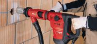 Systém odsávání prachu TE DRS-Y Systém odsávání prachu pro vrtání a sekání do betonu pomocí vrtacích kladiv Hilti SDS Max (TE-Y) Použití 4