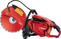 Rozbrušovací benzínová pila DSH 700-X Všestranná ruční benzínová pila se zdvihovým objemem 70 cm3, zadní rukojetí a automatickým sytičem – řezání do hloubky 125 mm