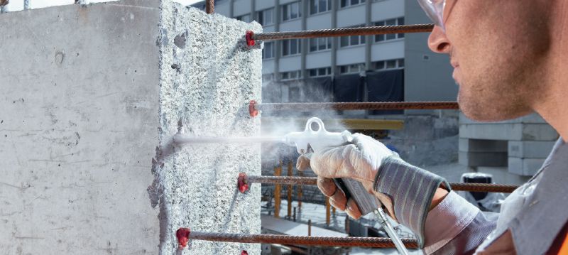 Vzduchová tryska Příslušenství pro vyfukování kotevních otvorů (vyfukovací tryska) Použití 1