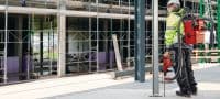 Dutý vrták TE-CD (SDS Plus) metrický Vysoce kvalitní dutý vrták SDS Plus (TE-C) pro prakticky bezprašné příklepové vrtání do betonu Použití 2