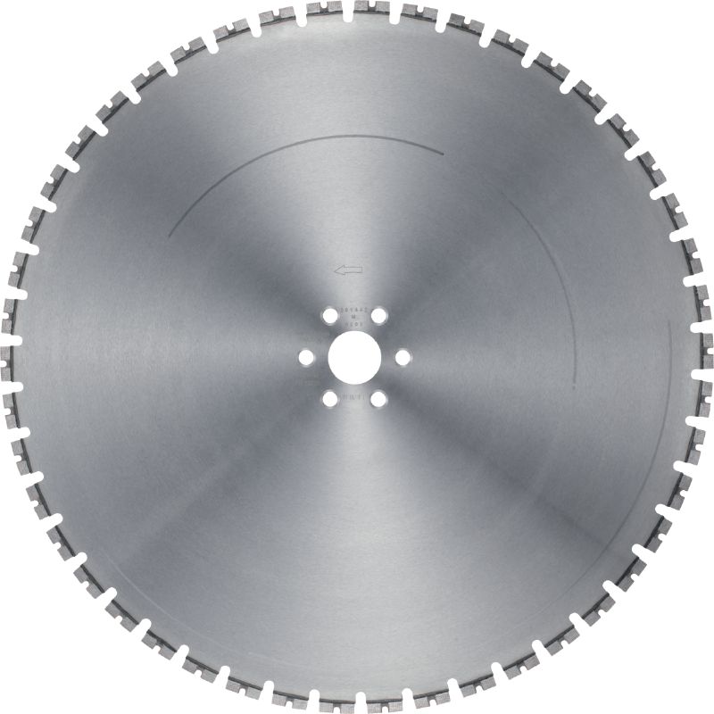 Equidist kotouč stěnové pily SPX LCS (60H: pro pily Hilti a Husqvarna®) Extra prémiový kotouč pro stěnové pily (5–10 kW) pro vysokou rychlost řezání a delší životnost v železobetonu (upínání 60H je kompatibilní se stěnovými pilami Husqvarna®)