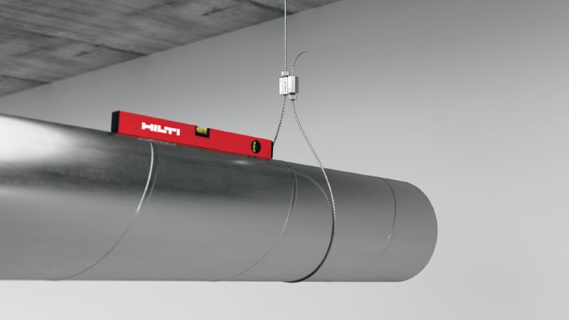 Lankový zámek MW-L Seřiditelný lankový zámek k použití se závěsy na drátěné lano MW Použití 1