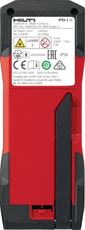 Laserový dálkoměr PD-I Robustní laserový měřič s inteligentními měřicími funkcemi a konektivitou Bluetooth® pro interiérové aplikace do 100 m/330 ft