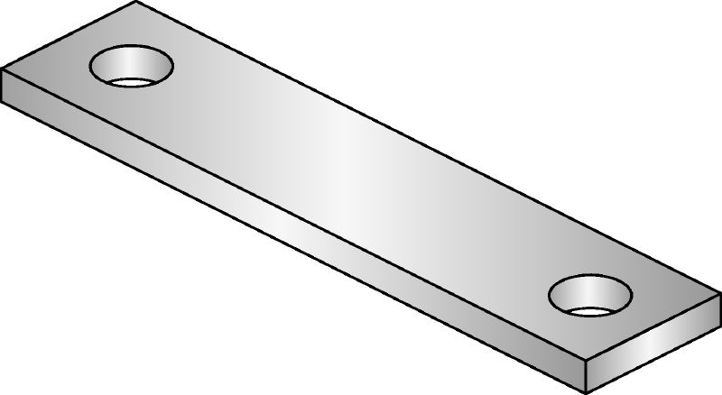 MIC-PS/MIC-PSP Žárově pozinkovaný (HDG – hot-dip galvanized) konektor k uchycení potrubního uložení k nosníkům MI při náročných aplikacích s expanzí