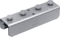 MT-ES-40 FL Předmontovaná spojka Spojovací konektor s předmontovanou maticí Fast-Lock a šroubem pro spojování nosníků MT (MT-40, 50, 60, 40D)
