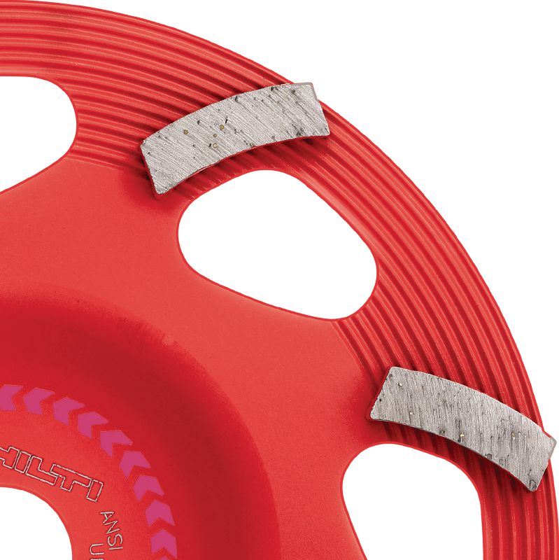 Diamantový brusný hrnec SPX pro odstraňování nátěrů (pro DG/DGH 150) Vysoce kvalitní diamantový brusný hrnec pro diamantový brousící stroj DG/DGH 150, k odstraňování všech typů tenkých povrchových vrstev, jako například nátěrů a lepidel