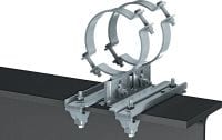 Kluzná spojka pro nosníky MP-PS Nosníkové spojky pro upevnění potrubního uložení MP-PS k ocelovým nosníkům