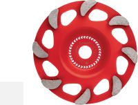 Diamantový brusný hrnec pro jemné broušení povrchu SPX (pro DG/DGH 150) Vysoce kvalitní diamantový brusný hrnec pro diamantový brousící stroj DG/DGH 150, k dokončovacímu broušení všech typů betonu a přírodního kamene
