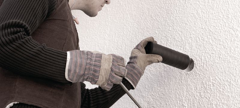 Izolace pro závitové tyče HIK Izolační válec pro aplikace na zaizolovanou stěnu Použití 1